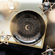 Load image into Gallery viewer, Black Astrology Wheel Trinket Dish