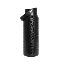 Load image into Gallery viewer, Elemental - Core Insulated Leakproof Bottle w/Handle 40oz - Black Leopard