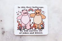 Load image into Gallery viewer, Fiery Hellscape Sticker