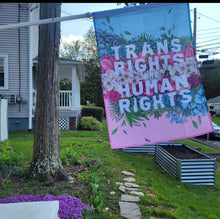 Load image into Gallery viewer, Trans Rights Are Human Rights Flag