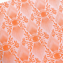 Load image into Gallery viewer, Blackbird Letterpress - Eye pattern Xlarge notebook