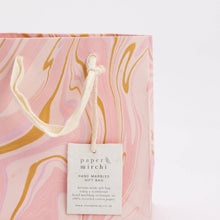 Load image into Gallery viewer, Paper Mirchi - Hand Marbled Gift Bags (Small) - Celebration