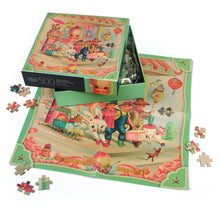 Load image into Gallery viewer, Puzzle 500 PC - Fiona Hewitt - Kingdom of Happy Joy