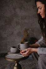 Load image into Gallery viewer, Stone - "SIMPLICITY" tall oval mug 450 ML, stoneware