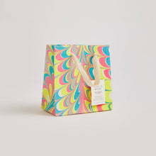 Load image into Gallery viewer, Hand Marbled Gift Bags (Small) - Neon