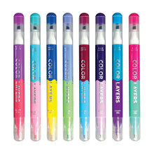 Load image into Gallery viewer, Color Layers Double-Ended Layering Markers- Set of 8
