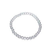 Load image into Gallery viewer, Earths Elements Wholesale - Crystal Bracelet - 4mm Clear Quartz, pack of 5