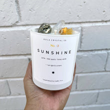 Load image into Gallery viewer, Sunshine Crystal Candle