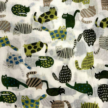 Load image into Gallery viewer, Cartoon Cats Scarf