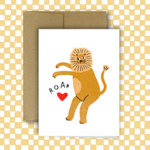 Load image into Gallery viewer, RANI BAN CO - LION'S ROAR Greeting Card
