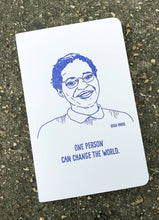 Load image into Gallery viewer, Blackbird Letterpress - Rosa Parks notebook