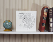 Load image into Gallery viewer, Oakland Map Print