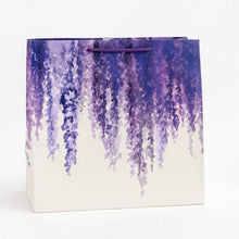 Load image into Gallery viewer, Paper Source Wholesale - Lavender Wisteria Gift Bag: Medium