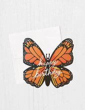 Load image into Gallery viewer, Idlewild Co. - Birthday Greeting Card | Monarch, Die Cut