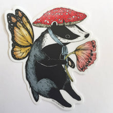 Load image into Gallery viewer, Badger Fairy Sticker