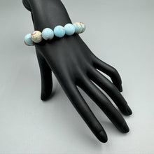 Load image into Gallery viewer, Snakeskin Jasper Stone Bracelet B1985: 4MM