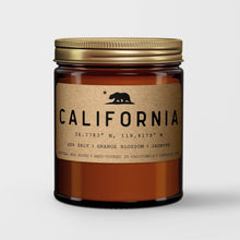 Load image into Gallery viewer, California Golden State Natural Wax Scented Candle