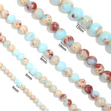 Load image into Gallery viewer, Snakeskin Jasper Stone Bracelet B1985: 4MM