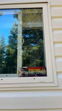 Load image into Gallery viewer, Transpainter - You Are Loved Rainbow Bumper Sticker | LGBTQ+ Pride Decal : Default