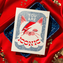 Load image into Gallery viewer, Bromstad Printing Co. - You Are Iconic - Risograph Greeting Card