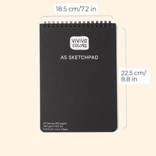 Load image into Gallery viewer, Viviva Colors - Refill Sketchpad - A5 Travel Paint Kit