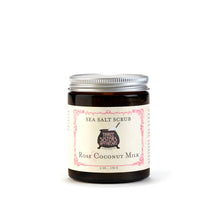 Load image into Gallery viewer, Sea Salt Scrub Rose & Coconut