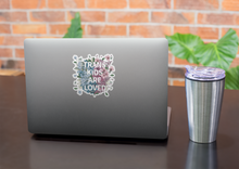 Load image into Gallery viewer, Trans Kids Are Loved Decal | Transgender Stickers