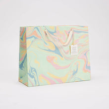 Load image into Gallery viewer, Hand Marbled Gift Bags (Large) - Bouquet