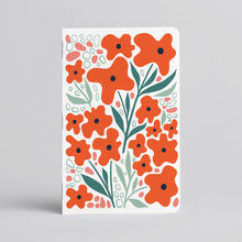 Load image into Gallery viewer, Poppy Floral Notebook