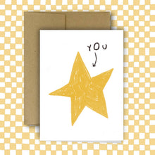Load image into Gallery viewer, RANI BAN CO - YOU ARE A STAR Greeting Card