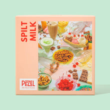 Load image into Gallery viewer, Pezel Puzzles - Spilt Milk | 500 Piece Jigsaw Puzzle w/ Canvas Bag