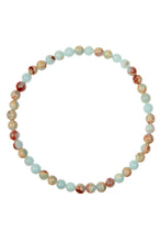Load image into Gallery viewer, Snakeskin Jasper Stone Bracelet B1985: 4MM