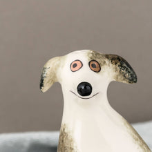 Load image into Gallery viewer, Handmade Ceramic Scruffy Dog Salt and Pepper Shakers