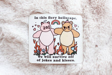 Load image into Gallery viewer, Fiery Hellscape Sticker