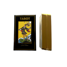 Load image into Gallery viewer, Gilded Tarot & Guide | Classic Tarot Design and Gold Foil