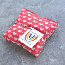 Load image into Gallery viewer, Pink and White Hearts Lavender Sachet Bundle