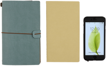 Load image into Gallery viewer, Voyager Light Blue Journal