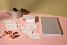 Load image into Gallery viewer, A5 Bullet Journal in Blue, Dotted Notebook, Stationery