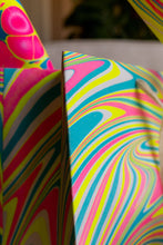 Load image into Gallery viewer, Paper Mirchi - Hand Marbled Gift Bags (Large) - Neon