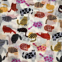 Load image into Gallery viewer, Cartoon Cats Scarf
