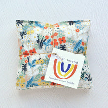 Load image into Gallery viewer, Lavender Sachet Bundle Meadow Floral in Natural & Gold