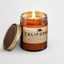 Load image into Gallery viewer, California Golden State Natural Wax Scented Candle