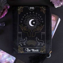 Load image into Gallery viewer, The Moon Tarot Card Zippered Bag
