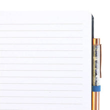 Load image into Gallery viewer, Night Owl Journal with Sodalite Pen