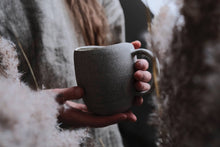 Load image into Gallery viewer, Stone - "SIMPLICITY" tall oval mug 450 ML, stoneware