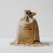Load image into Gallery viewer, Herbal Oatmeal Bath Soak | Bath Tea- Lavender Rose Chamomile