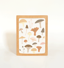 Load image into Gallery viewer, Mushrooms Greeting Card: Single Card