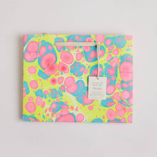 Load image into Gallery viewer, Paper Mirchi - Hand Marbled Gift Bags (Large) - Neon