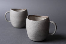 Load image into Gallery viewer, Stone - "SIMPLICITY" tall oval mug 450 ML, stoneware