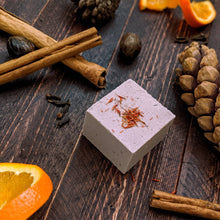 Load image into Gallery viewer, Herbal-Infused Spiced Wine Bath Bomb